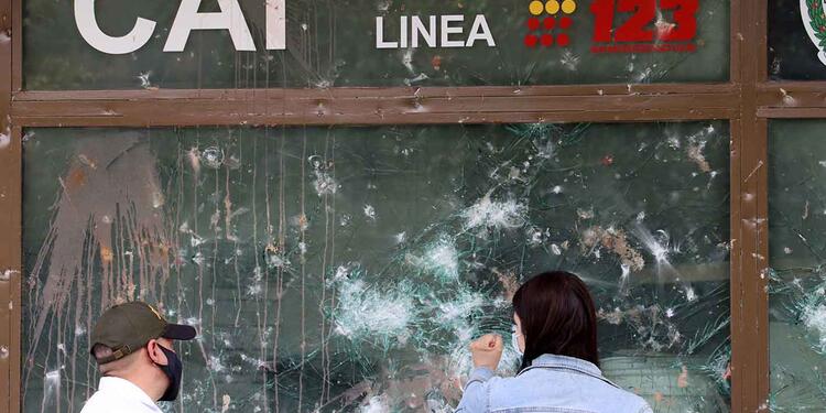 CAI Aurora: Así quedó luego del ataque sufrido a piedra y fuego