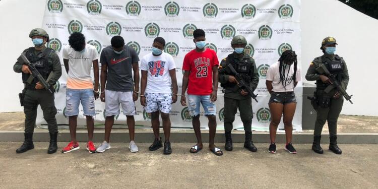 Capturados en el Chocó
