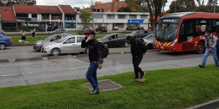 Bloqueos en Transmilenio Bloqueos en Transmilenio