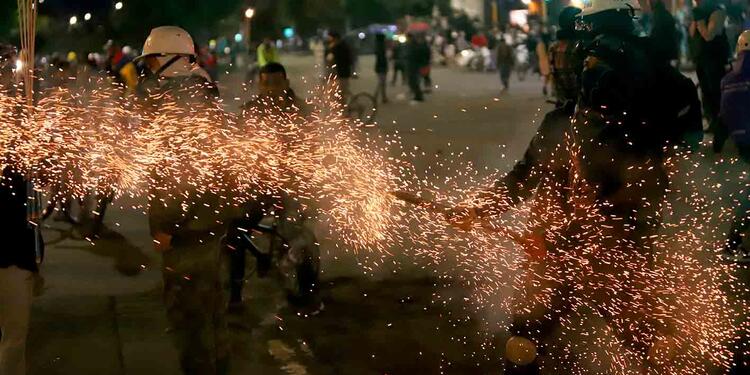 Protestas en Bogotá - Disturbios en Suba