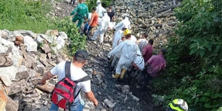 El accidente se registró en la vereda Echandía, zona rural del municipio de Marmato.