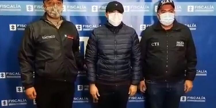 Captura del senador Richard Aguilar en Bogotá