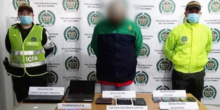 Captura del profesor en Jericó, Antioquia.