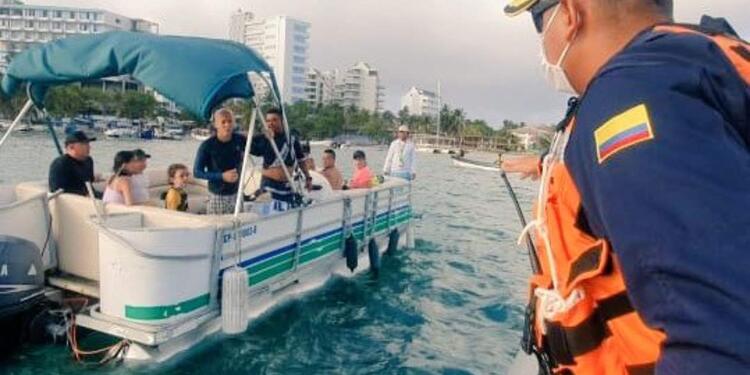Accidente de lanchas en San Andrés
