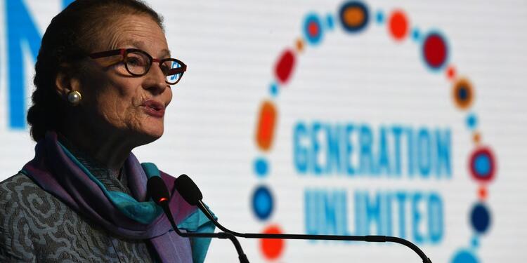 Henrietta Fore, directora de Unicef.