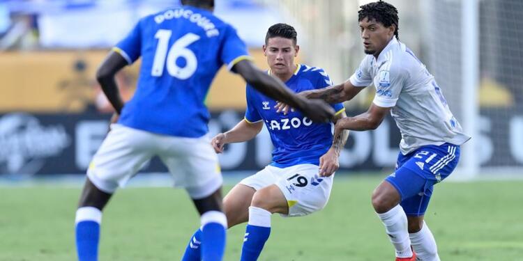 James Rodríguez, ante Millonarios