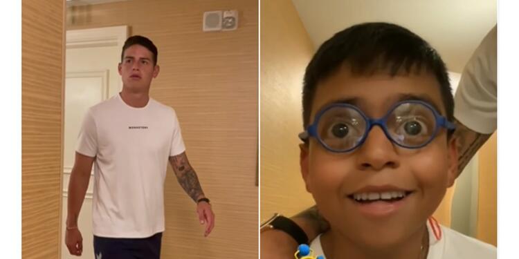 James Rodríguez hace colaboración con 'El Mindo'