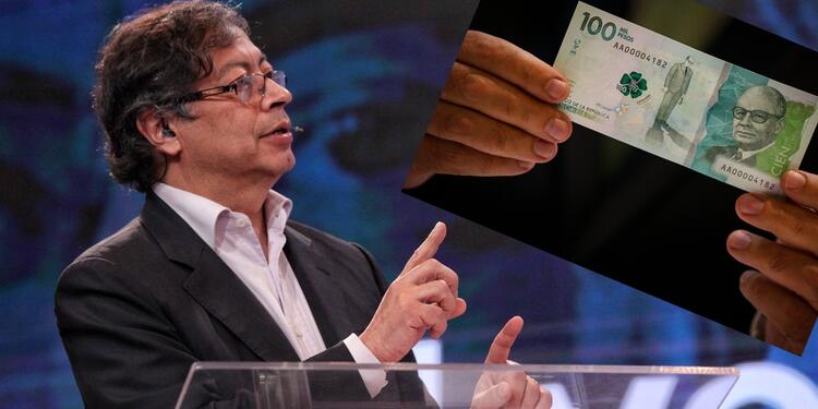 Petro hoy: propone imprimir billetes para dárselos a pobres: críticas Petro hoy: propone imprimir billetes para dárselos a pobres: críticas