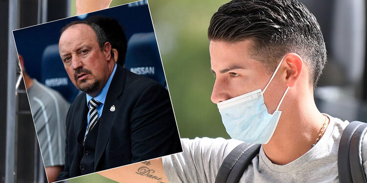 James Rodríguez noticias hoy, Everton, Rafa Benítez, Premier League
