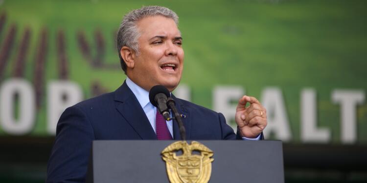 Presidente de Colombia Iván Duque