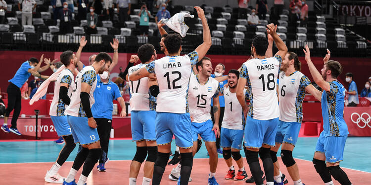 Argentina paso a la semifinal Argentina paso a la semifinal