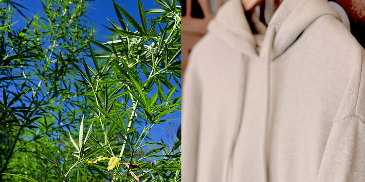 Ropa hecha con cáñamo de cannabis Ropa hecha con cáñamo de cannabis