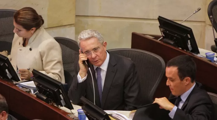 Álvaro Uribe Vélez en el Congreso Álvaro Uribe Vélez en el Congreso