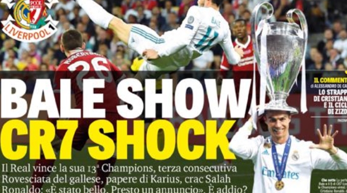 La portada de La Gazzetta dello Sport La portada de La Gazzetta dello Sport