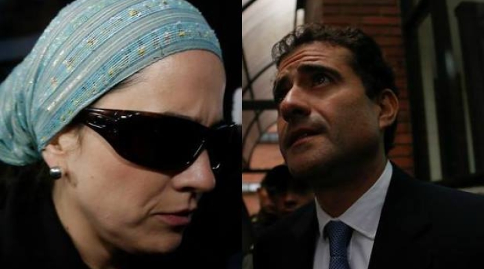 Catalina y Francisco Uribe Noguera, hermanos de Rafael Uribe Noguera Catalina y Francisco Uribe Noguera, hermanos de Rafael Uribe Noguera