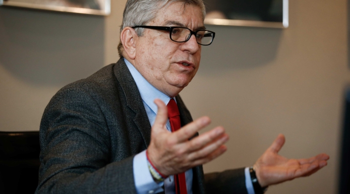 César Gaviria Trujillo, expresidente de la República y jefe del Partido Liberal César Gaviria Trujillo, expresidente de la República y jefe del Partido Liberal