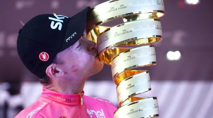 Chris Froome, campeón del Giro de Italia 2018 Chris Froome, campeón del Giro de Italia 2018
