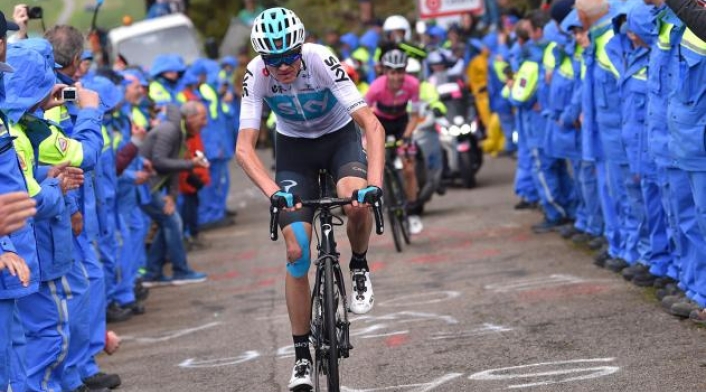 Chris Froome ganó la 14ª etapa del Giro de Italia Chris Froome en el Giro de Italia