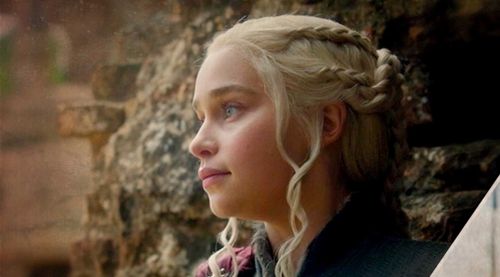Emilia Clarke como Daenerys Targaryen Emilia Clarke como Daenerys Targaryen
