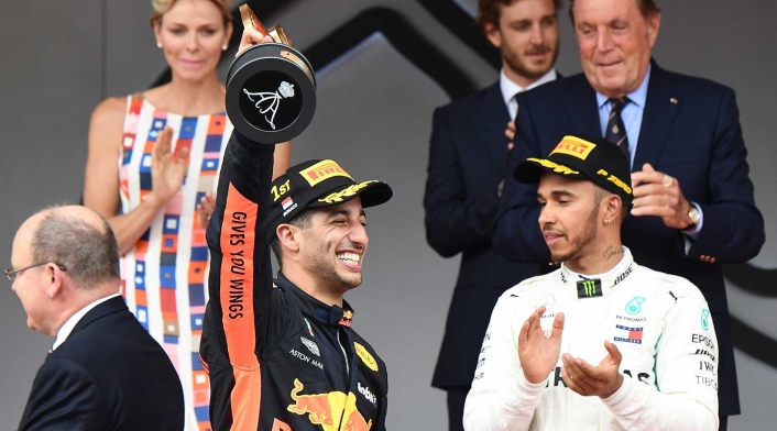 Ricciardo ganó el Gran Premio de Mónaco Ricciardo ganó el Gran Premio de Mónaco