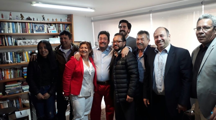 Reunión del exvicepresidente Francisco Santos con miembros de La U Reunión del exvicepresidente Francisco Santos con miembros de La U