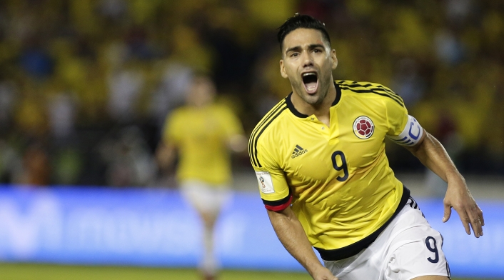 Radamel Falcao García, delantero del Mónaco Radamel Falcao García, delantero del Mónaco