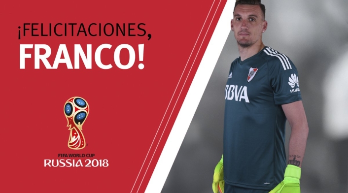La imagen que compartió River Plate al conocer el llamado a Franco Armani La imagen que compartió River Plate al conocer el llamado a Franco Armani