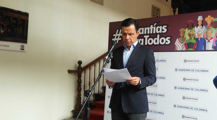 Guillermo Rivera, ministro del Interior Guillermo Rivera, ministro del Interior