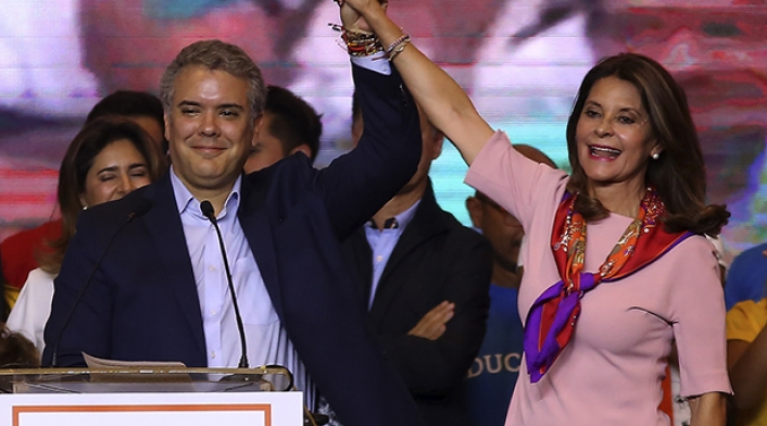 Iván Duque y Marta Lucía Ramírez / Foto de Inaldo Pérez, LA FM Iván Duque y Marta Lucía Ramírez / Foto de Inaldo Pérez, LA FM
