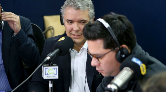 Iván Duque, candidato del Centro Democrático. Iván Duque, candidato del Centro Democrático.