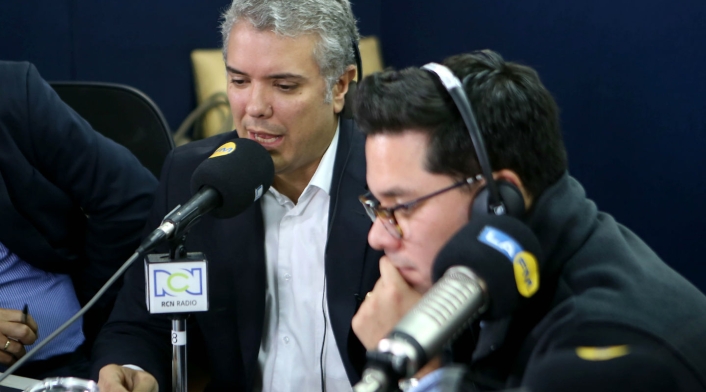 Iván Duque, candidato del Centro Democrático. Iván Duque, candidato del Centro Democrático