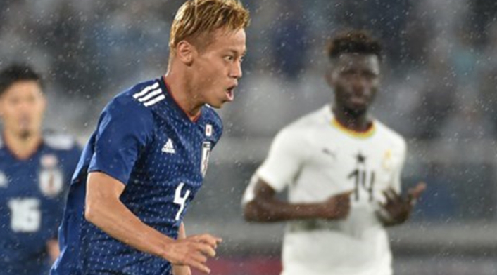 Keisuke Honda, jugador de Japón / AFP Keisuke Honda, jugador de Japón / AFP