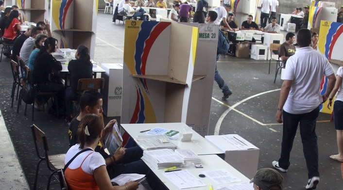 Mesas de votación en Colombia / Colprensa Mesas de votación en Colombia / Colprensa