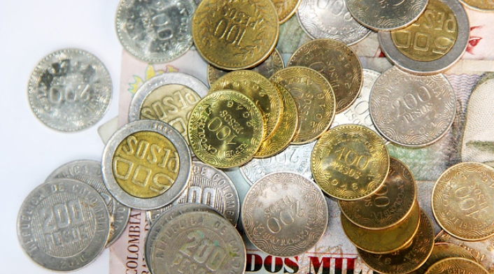 Las monedas colombianas Las monedas colombianas