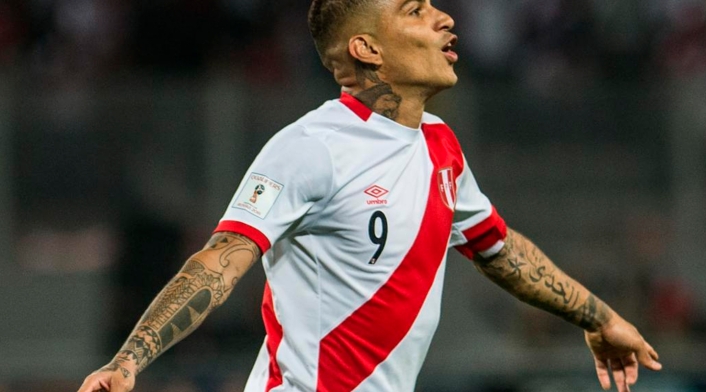 Paolo Guerrero, delantero de la Selección de Perú Paolo Guerrero, delantero de la Selección de Perú