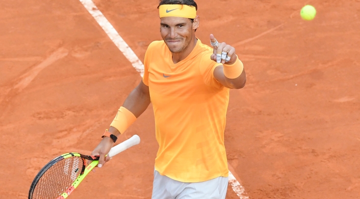 Rafael Nadal impactó en Roland Garros Rafael Nadal impactó en Roland Garros