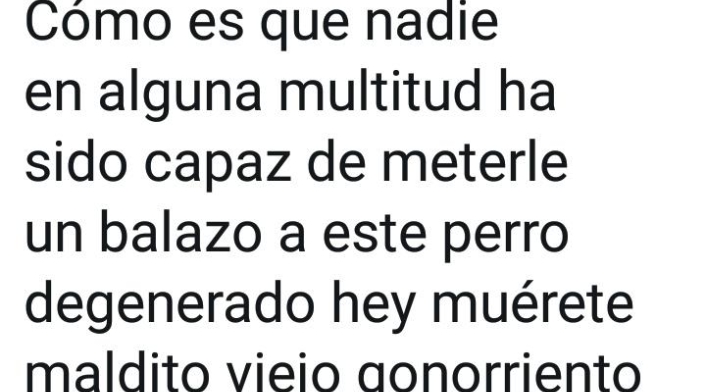 Imagen tomada de la cuenta @Olgercohen Imagen tomada de la cuenta @Olgercohen