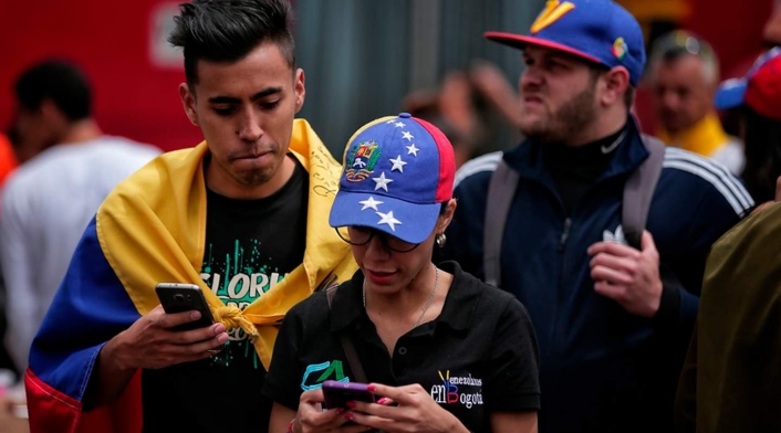 Venezolanos residentes en Bogotá, el 20 de mayo de 2018 Venezolanos residentes en Bogotá, el 20 de mayo de 2018