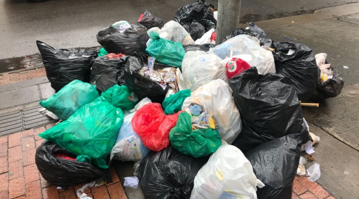 Acumulación de basuras en Bogotá Acumulación de basuras en Bogotá
