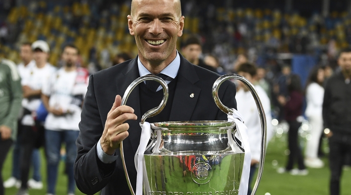 Zinedine Zidane, técnico del Real Madrid / AFP Zinedine Zidane, técnico del Real Madrid / AFP