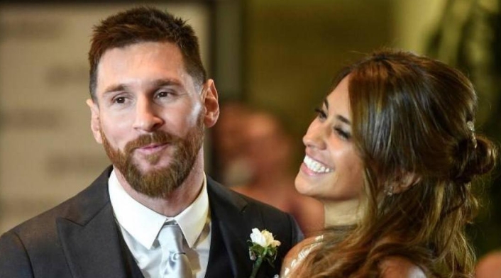 Antonela Roccuzzo y Lionel Messi Antonela Roccuzzo y Lionel Messi