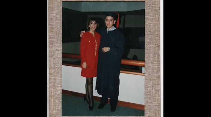 Iván Duque y su mamá Juliana Márquez