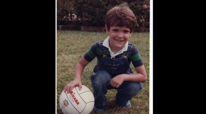 Iván Duque cuando niño