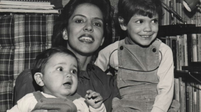Iván Duque y su mamá Juliana Márquez