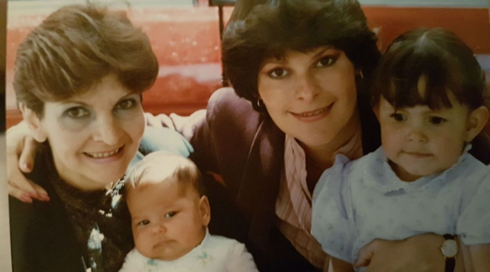 Marta Lucía Ramírez con su hija María Alejandra Rincón