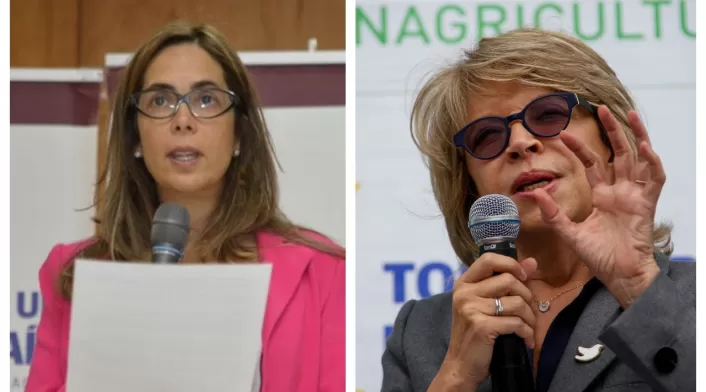 Exministras Gina Parody y Cecilia Álvarez