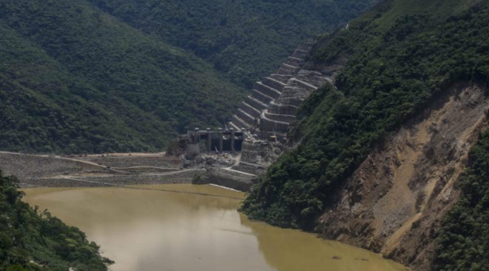 El hidroeléctrica de Hidroituango
