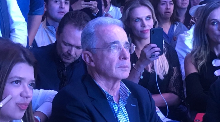 El expresidente Álvaro Uribe
