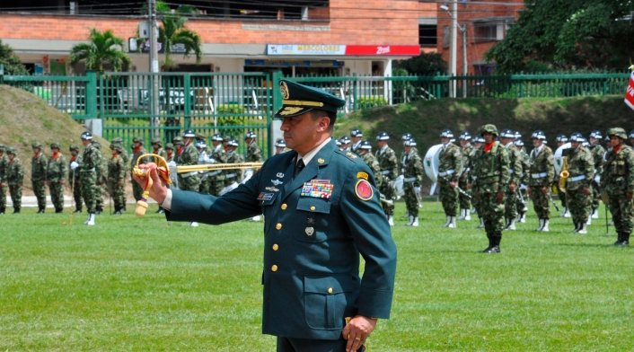 El general Alberto Sepúlveda, comandante de séptima división del Ejército El general Alberto Sepúlveda, comandante de séptima división del Ejército