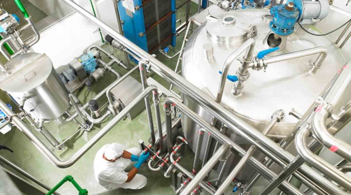 El interior de una fábrica de Alpina